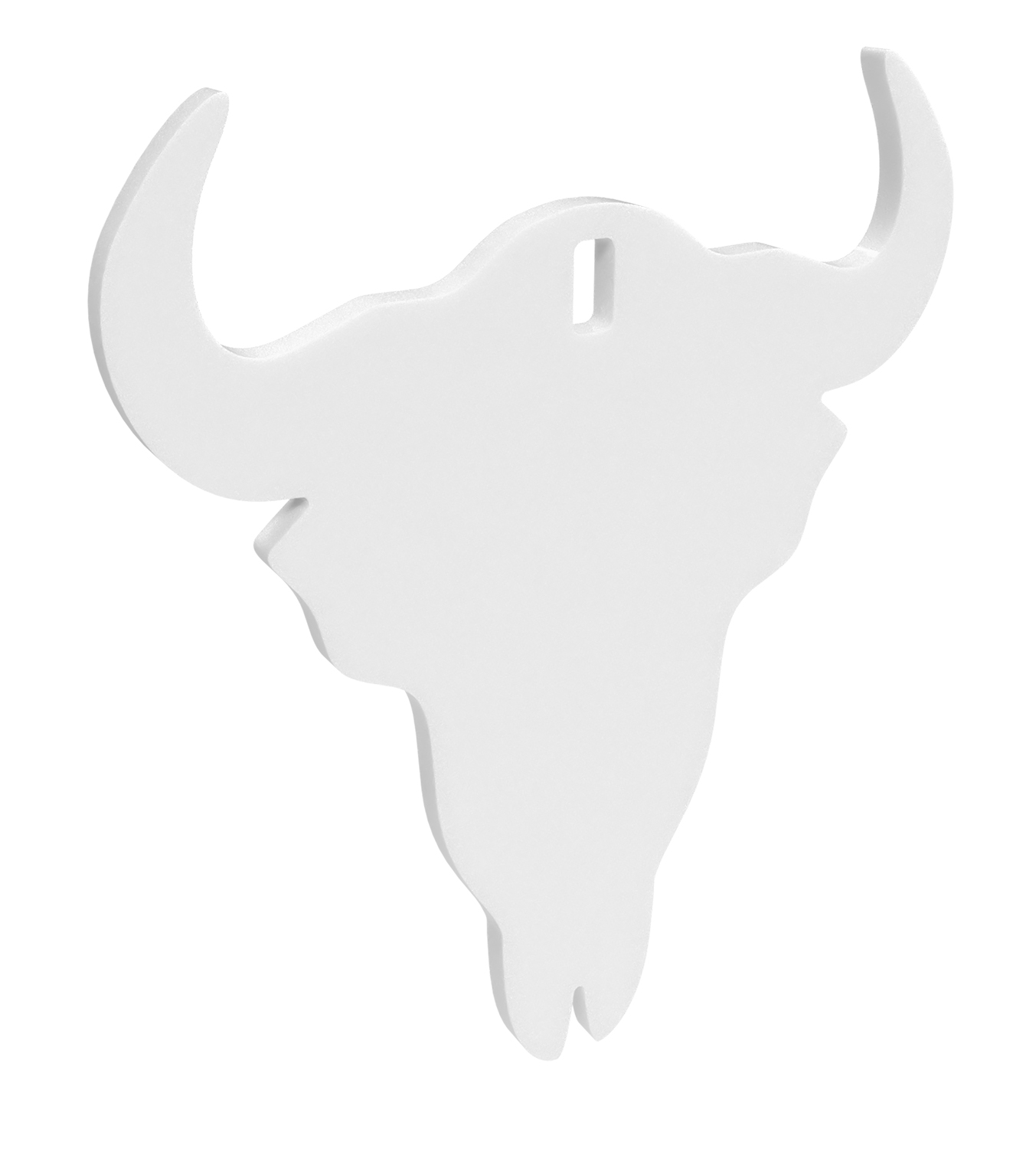 Birchwood Casey Centerfire Silhouette Skull 3/8" AR500 Steel Target