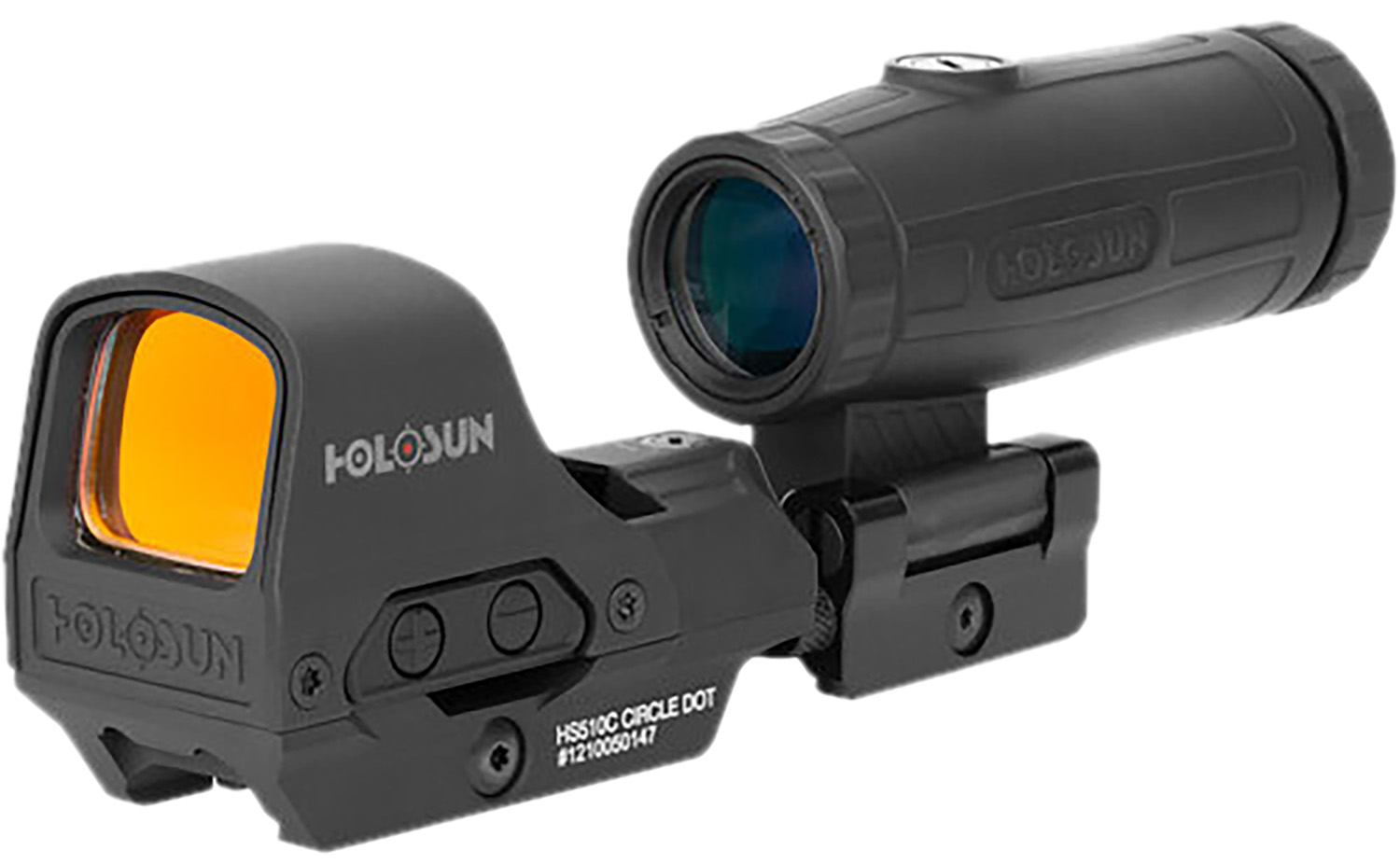 Holosun Black Red Dot, 2 MOA