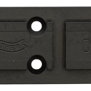 Walther Arms 5136211 Optic Plate  Black Steel Fits Walther PDP 2.0
