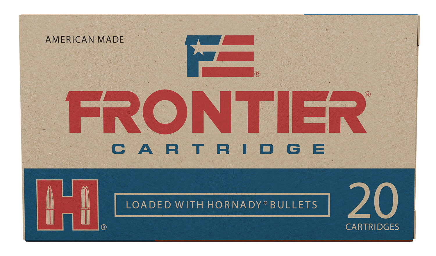 Frontier Cartridge 7.62x39mm 123gr FMJ, 20-Round Box