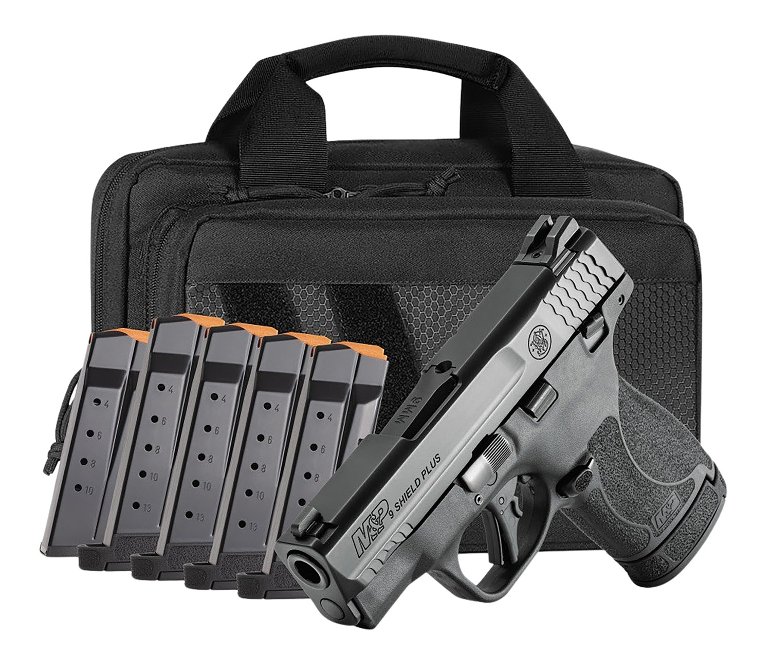 S&W M&P Shield Plus Bundle Micro-Compact 9mm Pistol, 13+1 3.10"