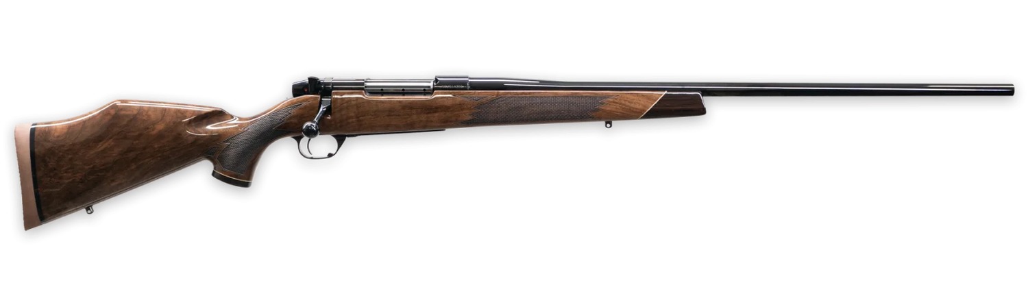 Weatherby Mark V Deluxe 25 WBY RPM High Gloss Blued Non-Threaded