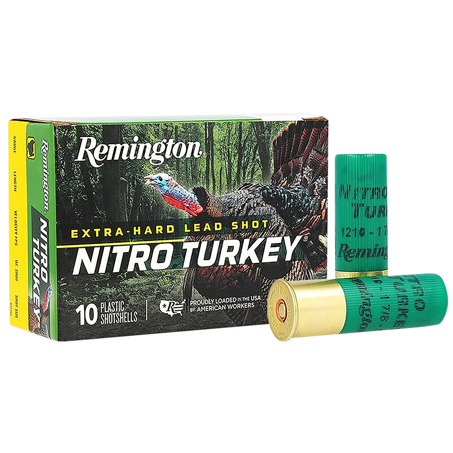 Remington Nitro Turkey 12 Gauge 3" #4 Shot, 10-Round Box
