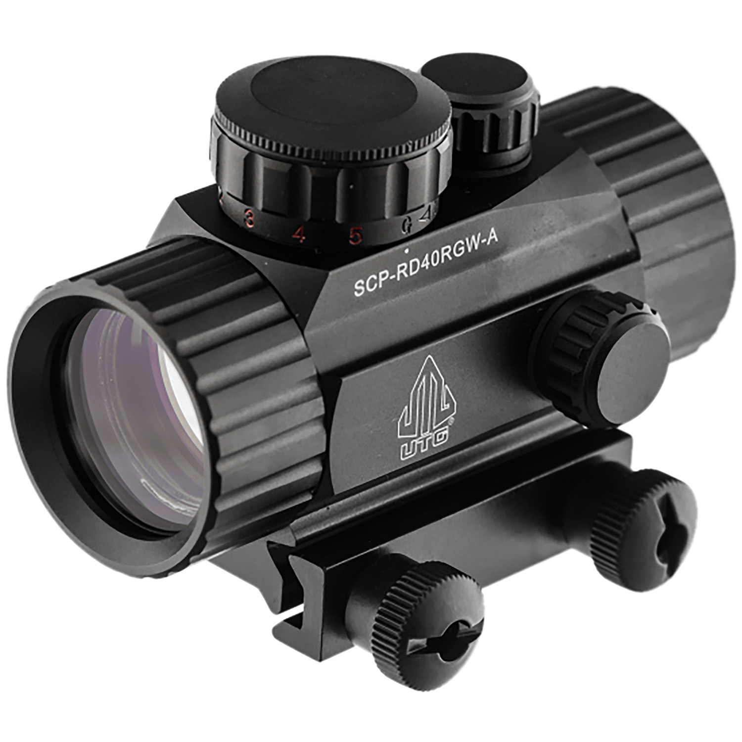 UTG ITA Black Red Dot, 4 MOA