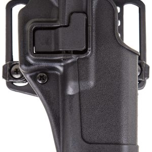 Blackhawk 410513BKR Serpa CQC  OWB Size 13 Matte Black Polymer Belt Loop/Paddle Compatible w/Glock 20/21/S&W M&P/M&P Pro Right Hand