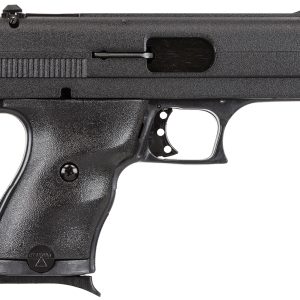 Hi-Point 916HCT1 C9  9mm Luger 8+1 3.50" Black Steel Barrel, Black Powder Coated Serrated Steel Slide, Black Polymer Frame, Black Plastic Grip, MTM Case, Tuff1 Grip