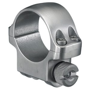 Ruger 90281 3K Scope Ring Silver 1" Low