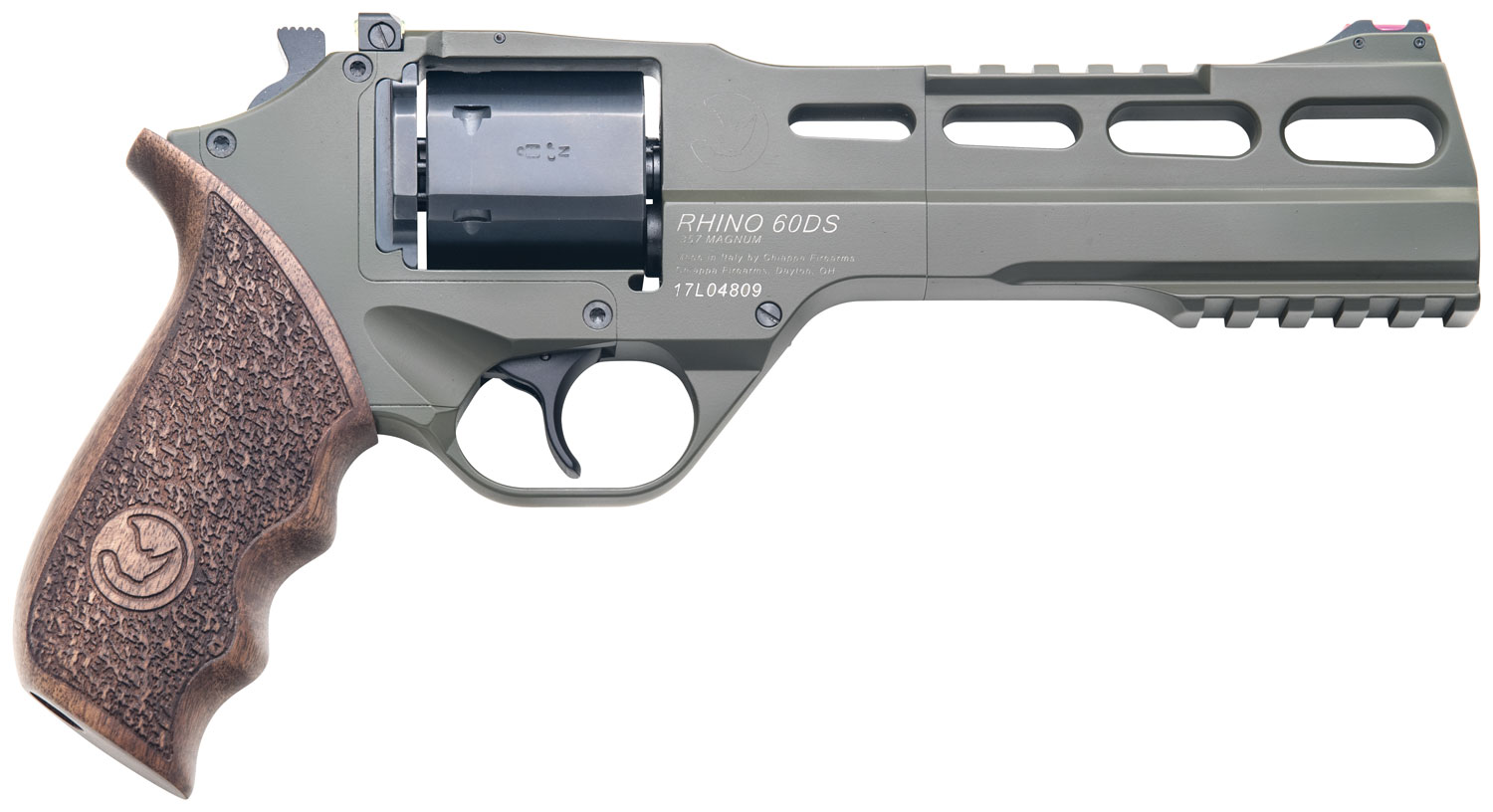 Chiappa Firearms Rhino 60SAR SAO 357 Mag 6rd 6" Blued Cylinder OD