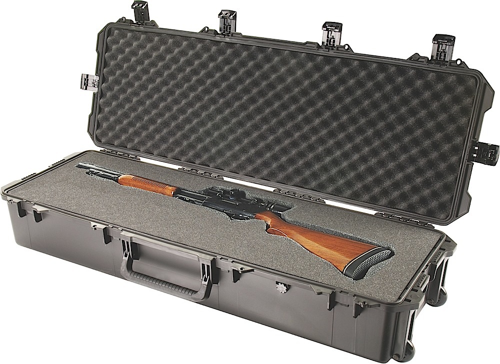 Pelican Storm Long Case 44" Black HPX Resin 2 gun w/Wheels