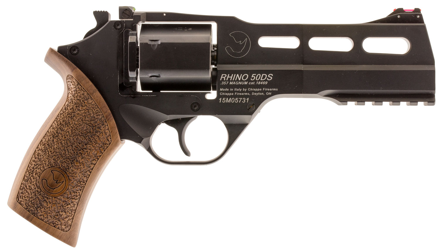 Chiappa Firearms Rhino 50SAR Medium Frame 357 Mag 6rd 5" Black