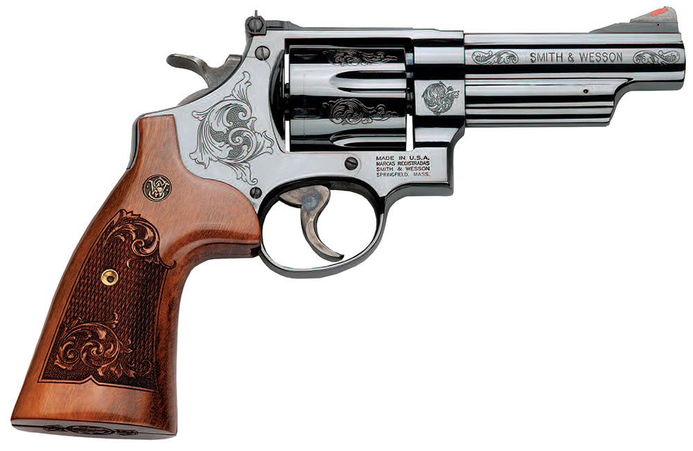 Smith & Wesson Model 29 44 Mag or 44 S&W Spl Machine Engraved Blued