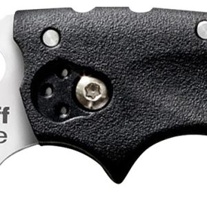 Cold Steel 20LT Tuff Lite 2.50" Folding Plain Sheepsfoot Japanese AUS-8A SS Blade/Black Griv-Ex Handle
