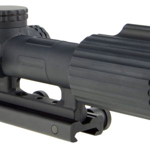 Trijicon 1600005 VCOG Black Hardcoat Anodized 1-6x 24mm LED Illuminated Red Horseshoe Dot w/Crosshair 308 175gr Reticle