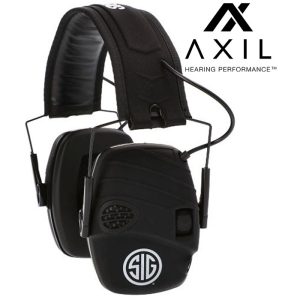 Sig Branded TRACKR Electronic Headmuffs 25 dB SNR