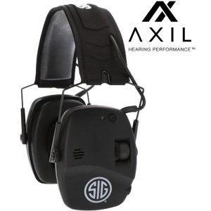 Sig Branded TRACKR BLU Headmuffs 27 dB SNR