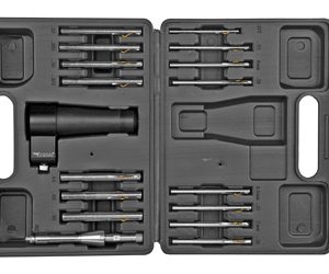 BSA BORESIGHTER KIT W/ ADJ ARBOR BLK