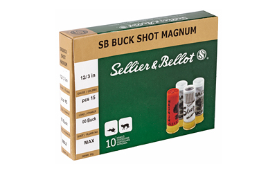 S&B 12GA 3" 00 10-Round Box - Image 2