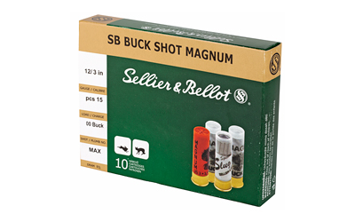 S&B 12GA 3" 00 10-Round Box - Image 3