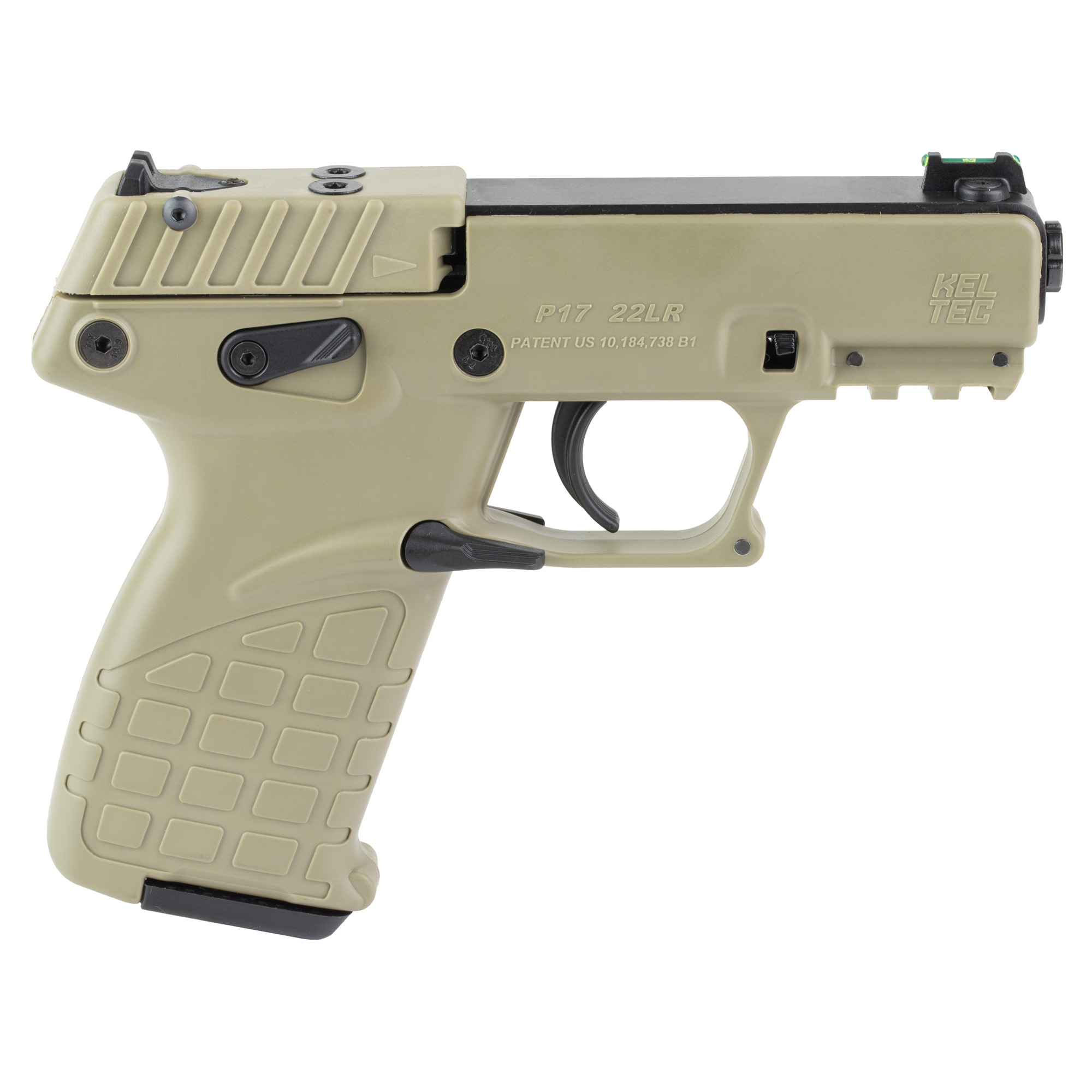 KELTEC P17 22LR 16+1 BLK/TAN TB