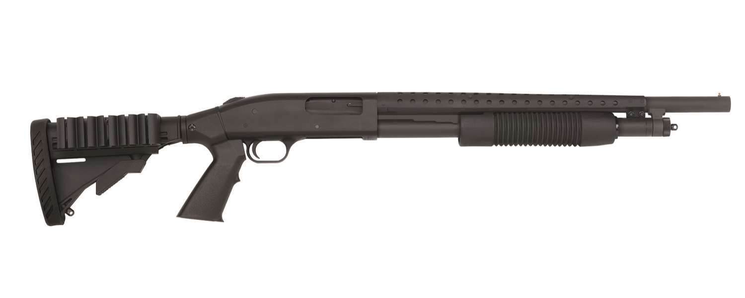 Mossberg 500 12/18.5 Matte 6POS STK #