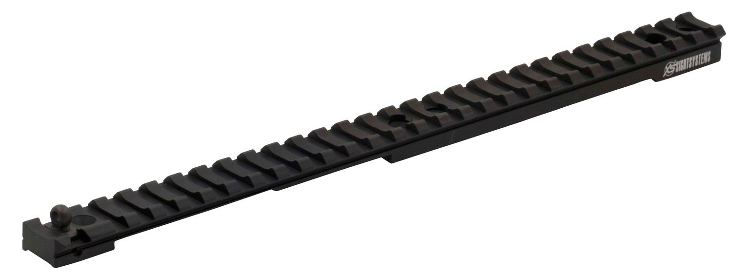 XS Sights RU5000RN GunSite Scout Rifle Scope Mount with Integrated Ghost Ring Black Anodized 0 MOA