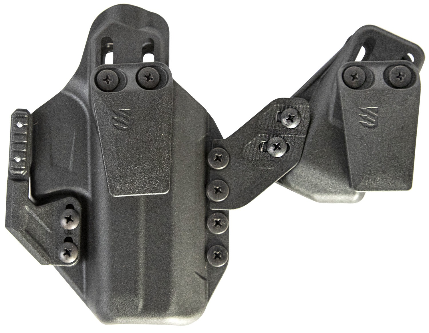 Blackhawk 416163BK Stache IWB Size 63 Black Polymer Belt Clip Fits S&W Shield 9/40 Ambidextrous