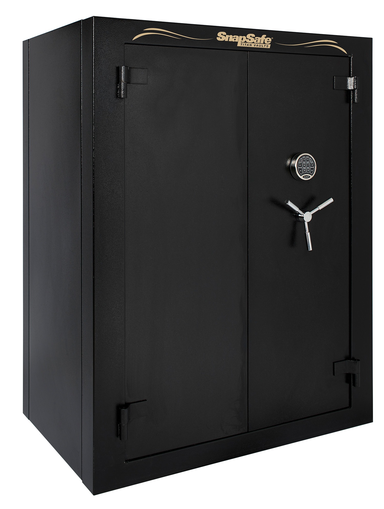 SnapSafe 75013 Vault Door XXL Access Code/Key Entry 9 Gauge Steel Holds 56+ Long Guns Fireproof- Yes