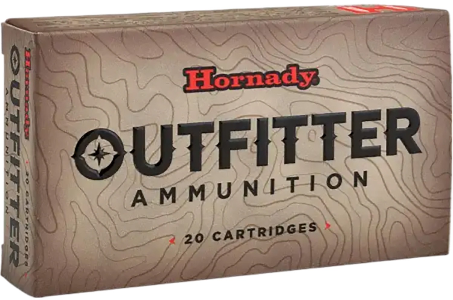 Hornady 81622 Outfitter 6.5PRC 130gr Copper Alloy eXpanding 20 Per Box/10 Case
