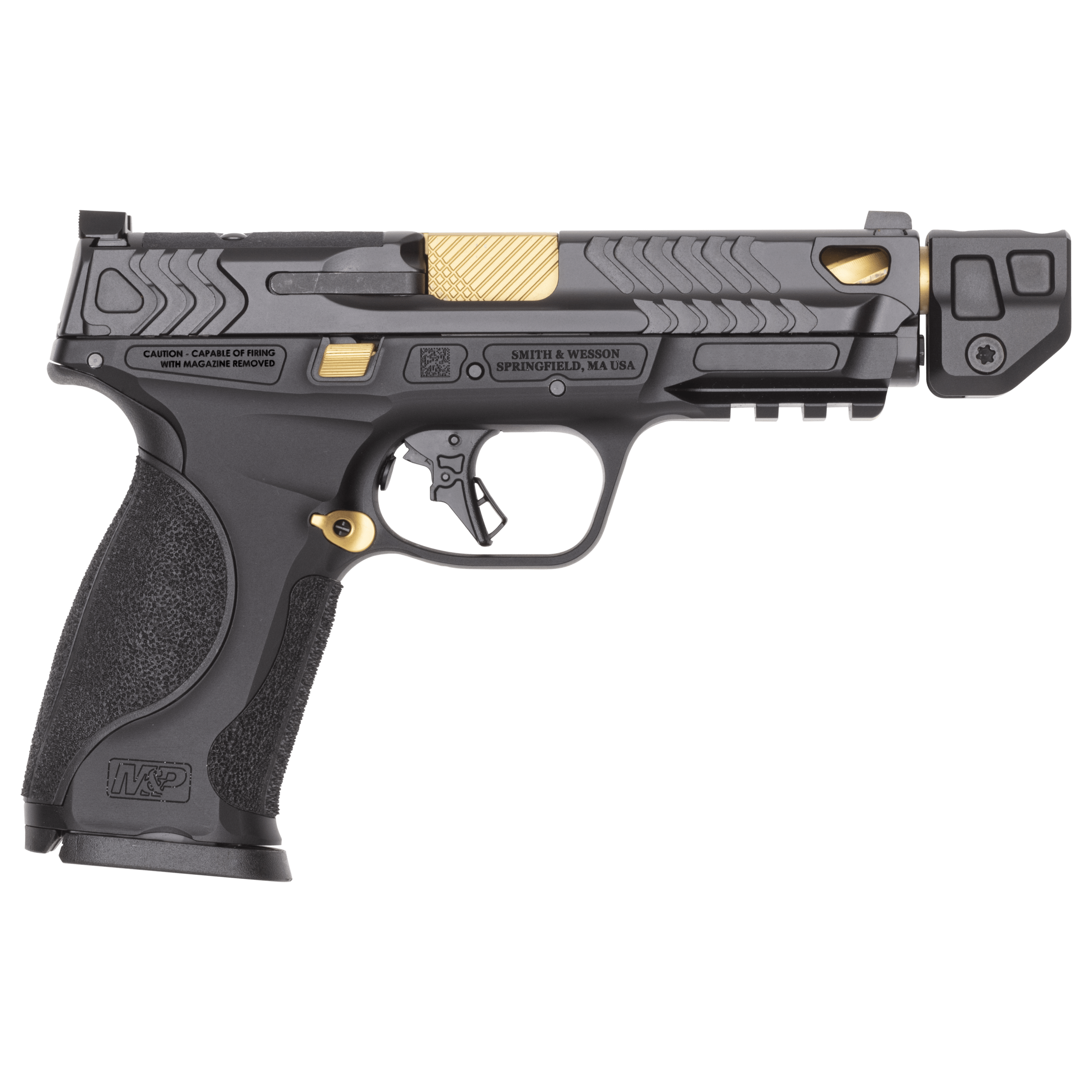 SMITH AND WESSON M&P9 M2.0 METAL 9MM GOLD OR