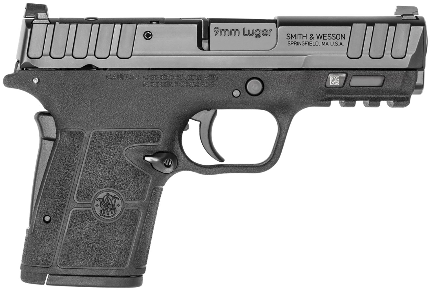 Smith & Wesson 13733 Equalizer Micro-Compact 9mm Luger 10+1 3.68" Black Armornite Steel Barrel, Optic Ready/Serrated Slide, Black Polymer Frame w/Picatinny Rail, Black Textured Polymer Grips