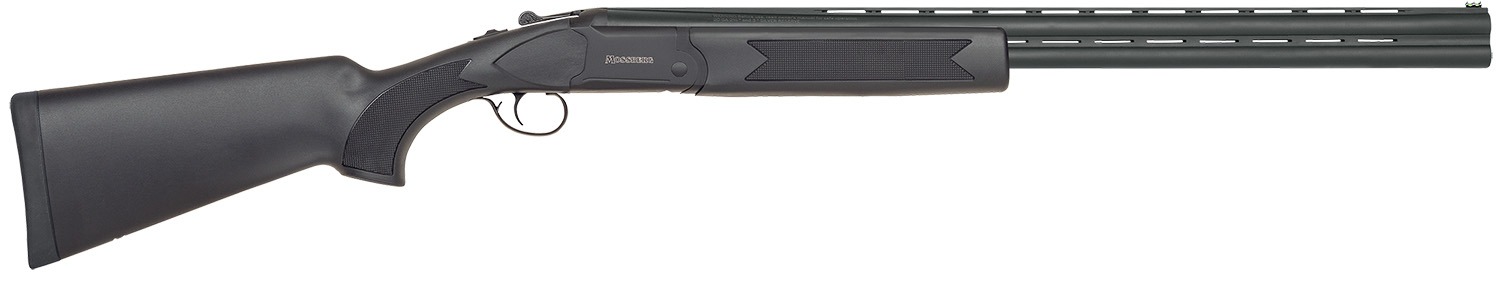 Mossberg 75483 Silver Reserve Eventide Over/Under 20 Gauge 3" 2rd 26", Black, Synthetic Furniture, Fiber Optic Sight, 5 Field Set Chokes