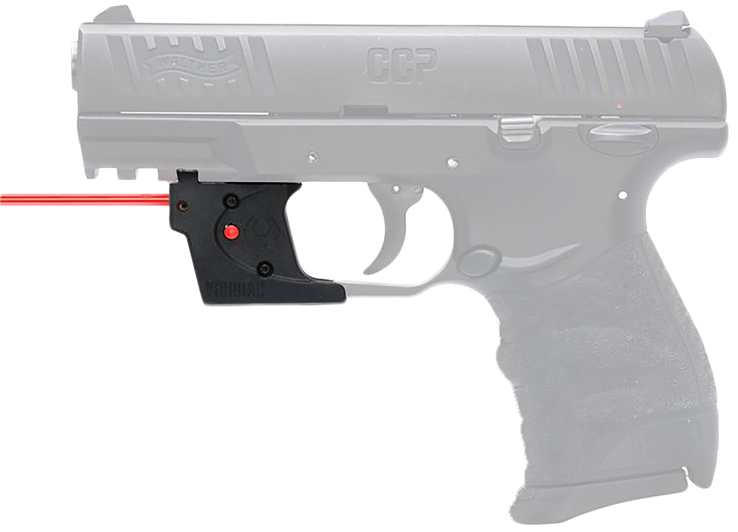Viridian 9120010 Red Laser Sight for Walther CCP E-Series Black