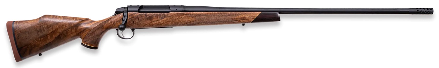 Weatherby 3WASD240WR6B 307 Adventure SD Full Size 240 Wthby Mag 4+1 26" Graphite Black Cerakote Mag Sporter Fluted/Threaded Barrel, Drilled & Tapped Steel Receiver, Walnut Fixed Wood Stock