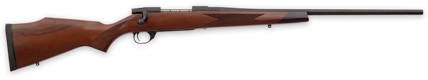 Weatherby VDT7MMRR4T Vanguard Sporter Full Size 7mm Rem Mag 3+1 24" Bead Blasted Blued #2 Threaded Barrel, Matte Blued Drilled & Tapped Steel Receiver, Grade A Walnut Monte Carlo Stock