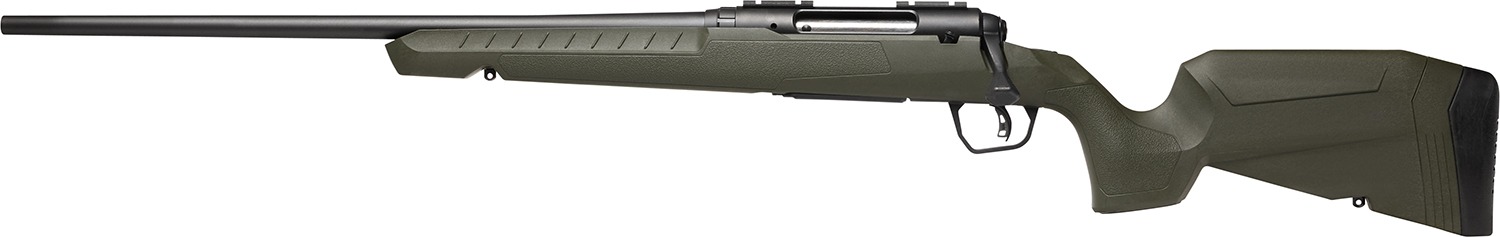 Savage Arms 32077 Axis 2 350 Legend 4+1 18" Matte Black Sporter Barrel, Matte Black Drilled & Tapped Steel Receiver, Fixed Green Synthetic Stock, Left Hand