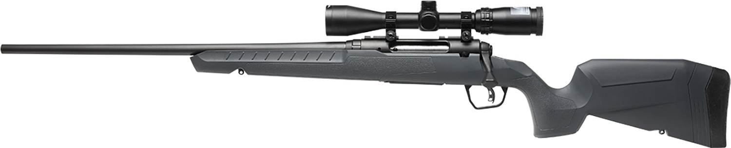 Savage Arms 32210 Axis 2 XP Combo 350 Legend 4+1 18" Black Sporter Barrel, Black Drilled & Tapped Steel Receiver, Fixed Gray Synthetic Stock, Left Hand, Boresighted 3-9x40