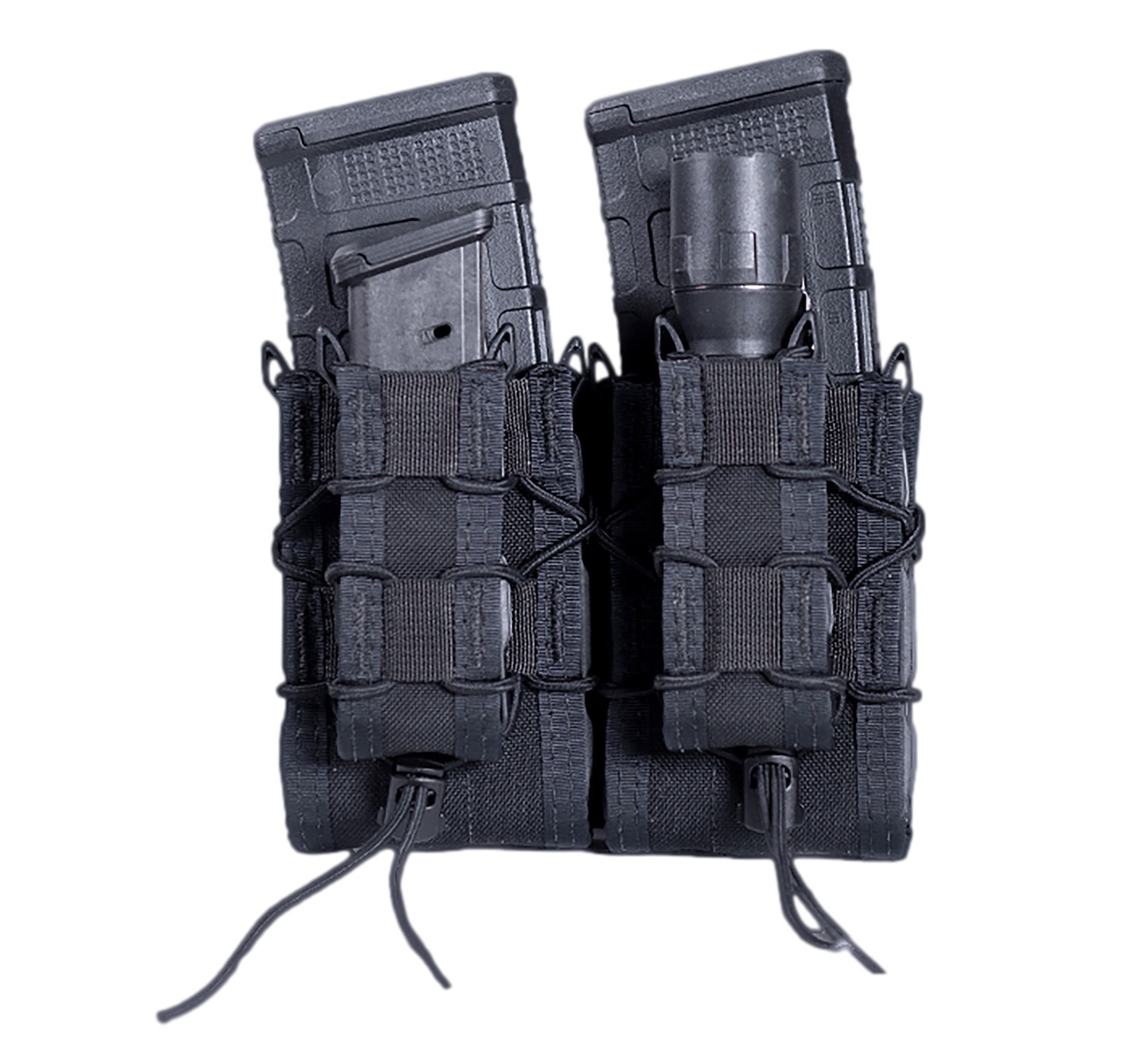 High Speed Gear 11DD02BK TACO Double Decker Black Nylon MOLLE Mount