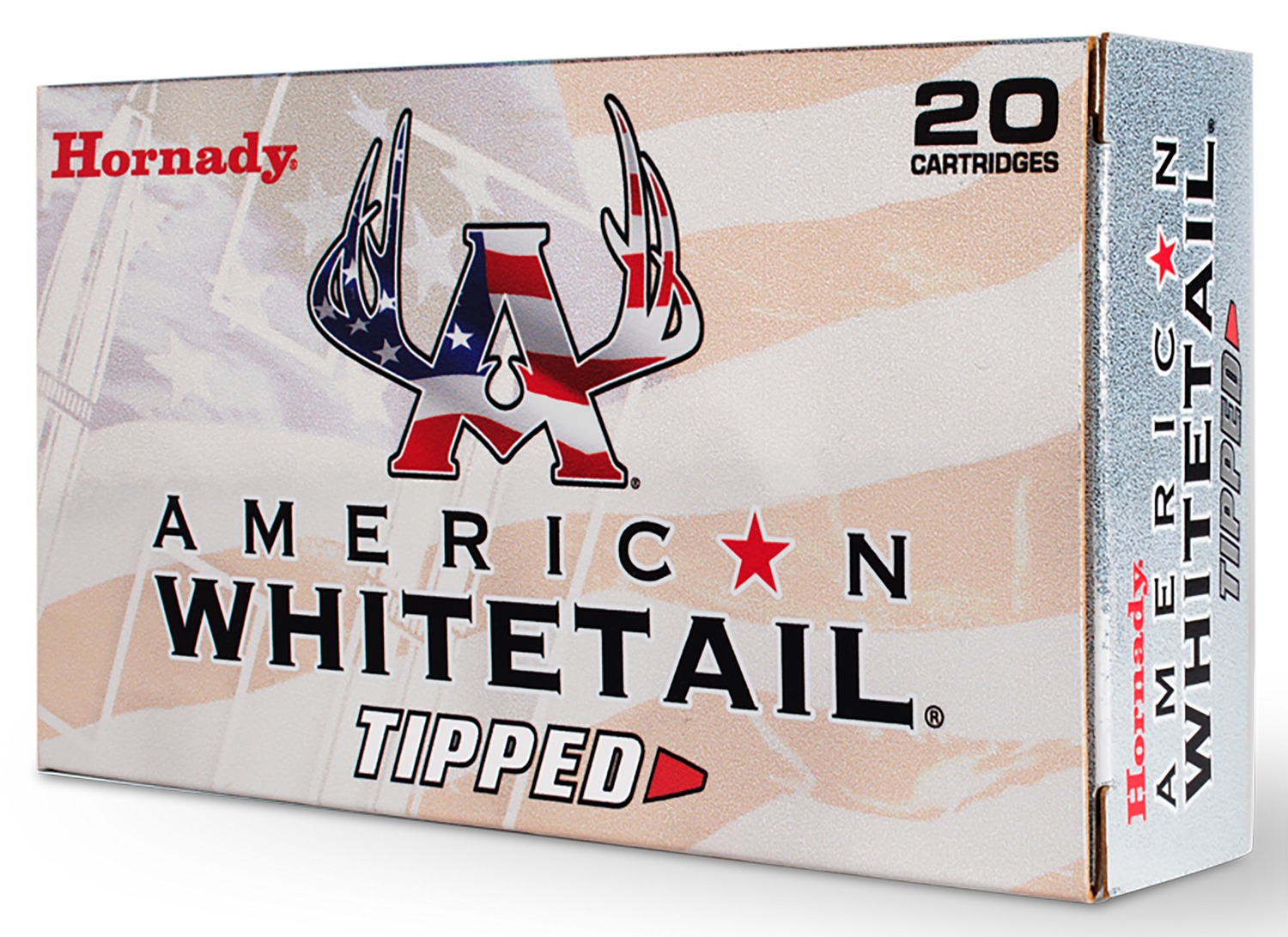 Hornady 80934 American Whitetail 308Win 150gr 20 Per Box/10 Case