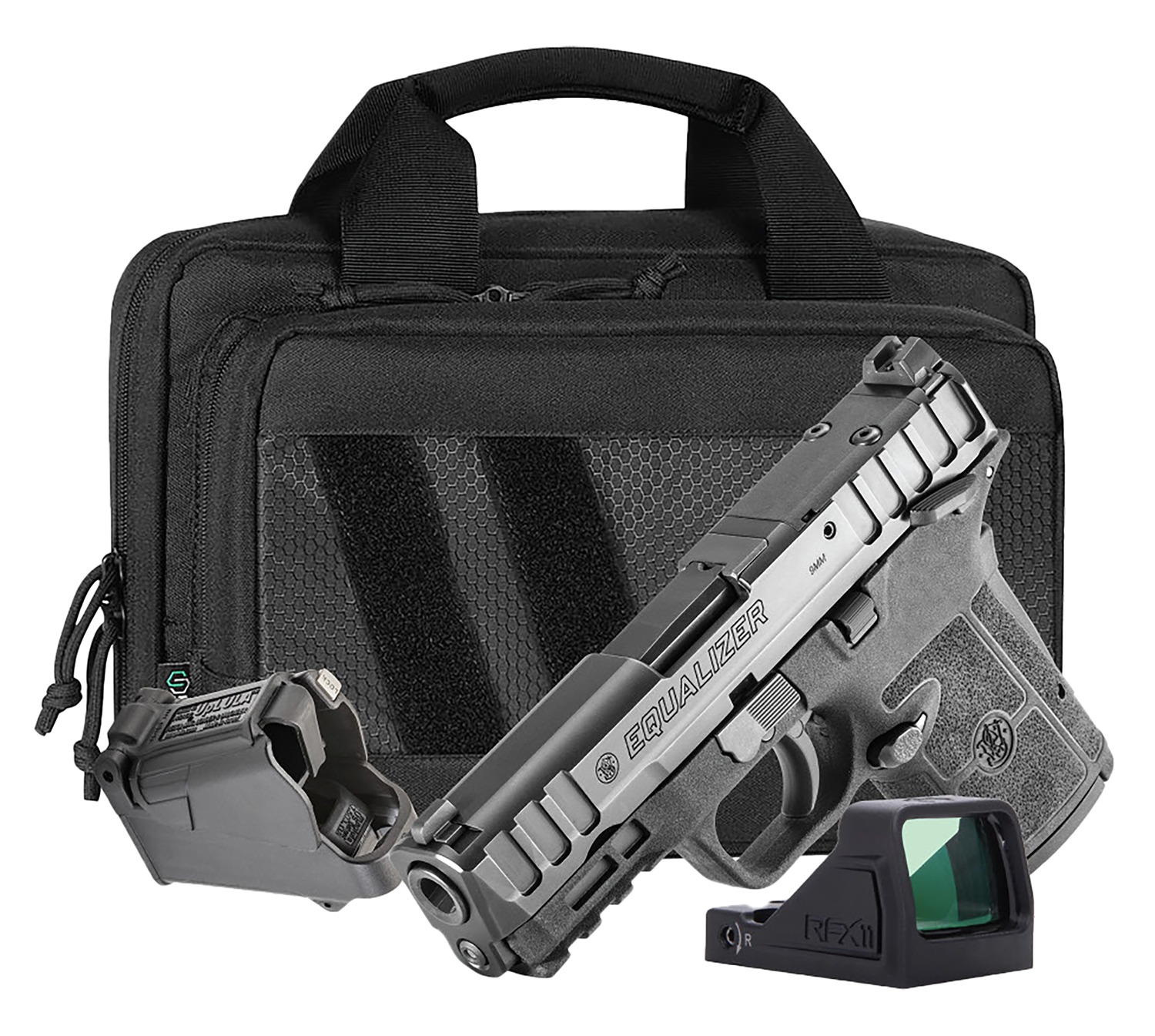 S&W EQUALIZER 14718 9MM OR TS CARRY ON BUNDLE
