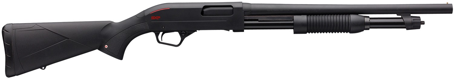 Winchester Repeating Arms 512252395 SXP Defender 12 Gauge 18" 5+1 3" Matte Black Rec/Barrel Matte Black Fixed Textured Grip Paneled Stock Right Hand (Full Size) Includes Cylinder Choke