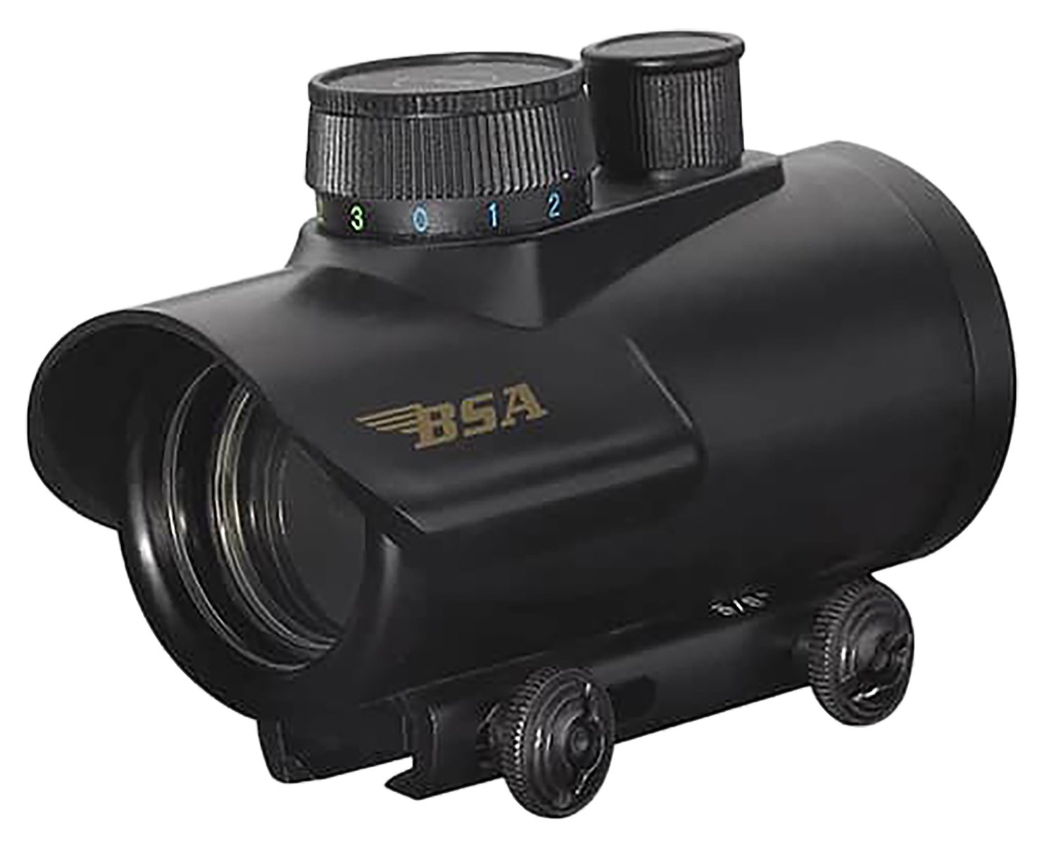 BSA HMRGBD30CP 30 MM Red, Green, Blue Dot Matte Black 1 x 30 mm 5 MOA Dot