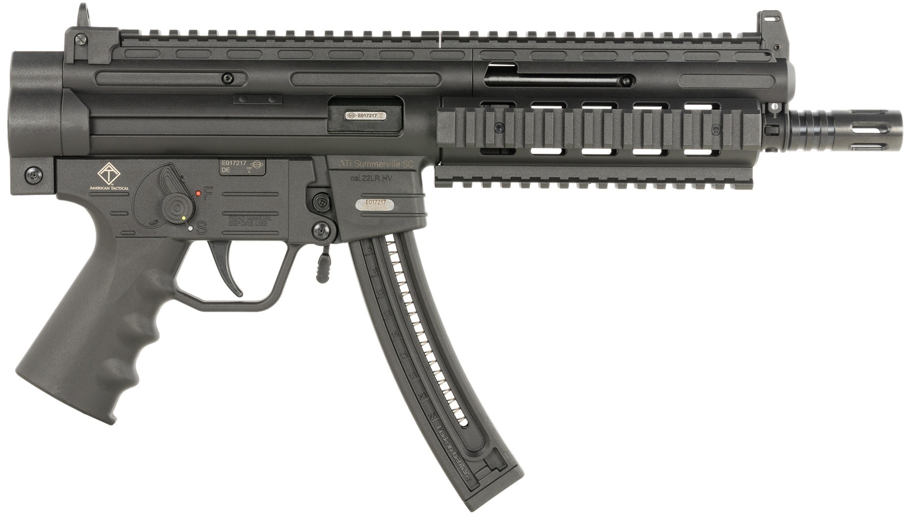 AMERICAN TACTICAL INC GSG-16 PISTOL 22LR BK 22+1 9"#