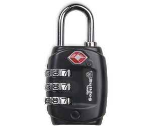 BULLDOG TSA LOCK W/STL SHCKL NON-CA
