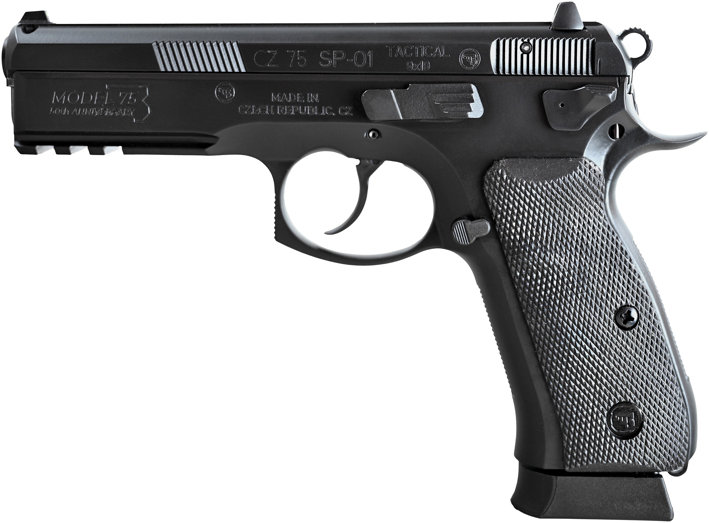 CZ 75 SP-01 TACTICAL 50TH ANNIV 9MM BLK 19RD