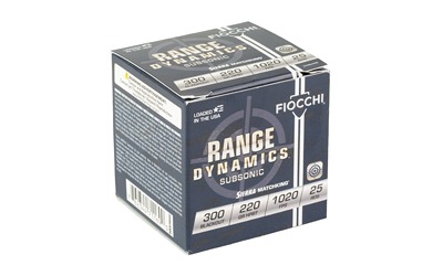 FIOCCHI RNG DYNA 300BLK 220GR 25/500 - Image 2