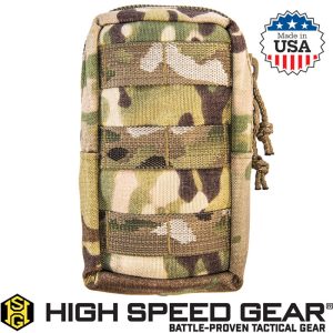 Mini Radio Utility Pouch in Multicam