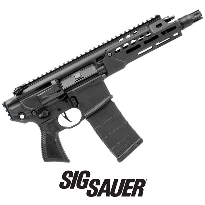 MCX 5.56 7.75 inch barrel 30 Round Black with Pistol Brace