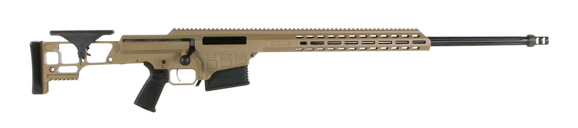 BARRETT FIREARMS SMR 338LAP FDE 26" FIXED STK