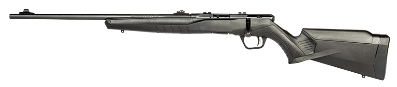 SAVAGE ARMS B22 22LR BLK/SYN 21" LEFT HAND