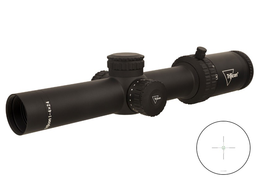 TRIJICON CREDO 1-4X24 BLK 30MM BDC GRN